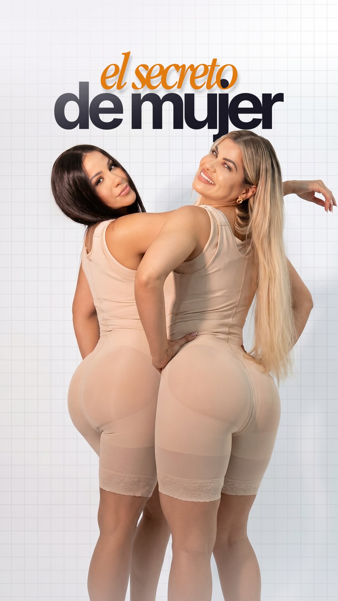 From the final look to the essential foundation! 👗➡️🩺 The faja is the real secret to maintaining t